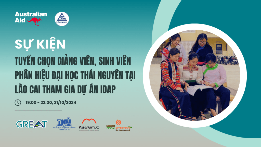 📢 SỰ KIỆN: Tuyển chọn giảng viên, sinh viên Phân hiệu Đại học Thái Nguyên tại Lào Cai tham gia dự&nbsp;án