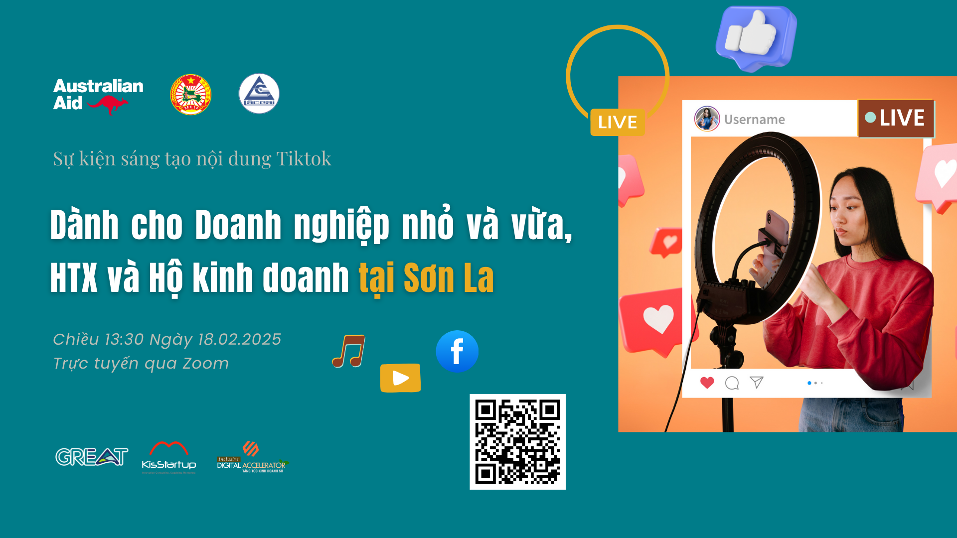 Sự kiện Tuyển chọn Đơn vị cung cấp Dịch vụ Chuyển đổi số tại Sơn La