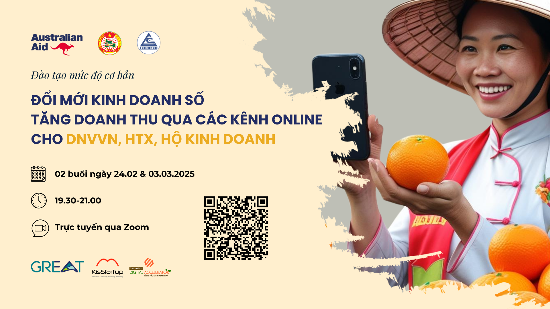 Đào tạo chuyển đổi số – AI & Bán hàng trực tuyến và hơn thế