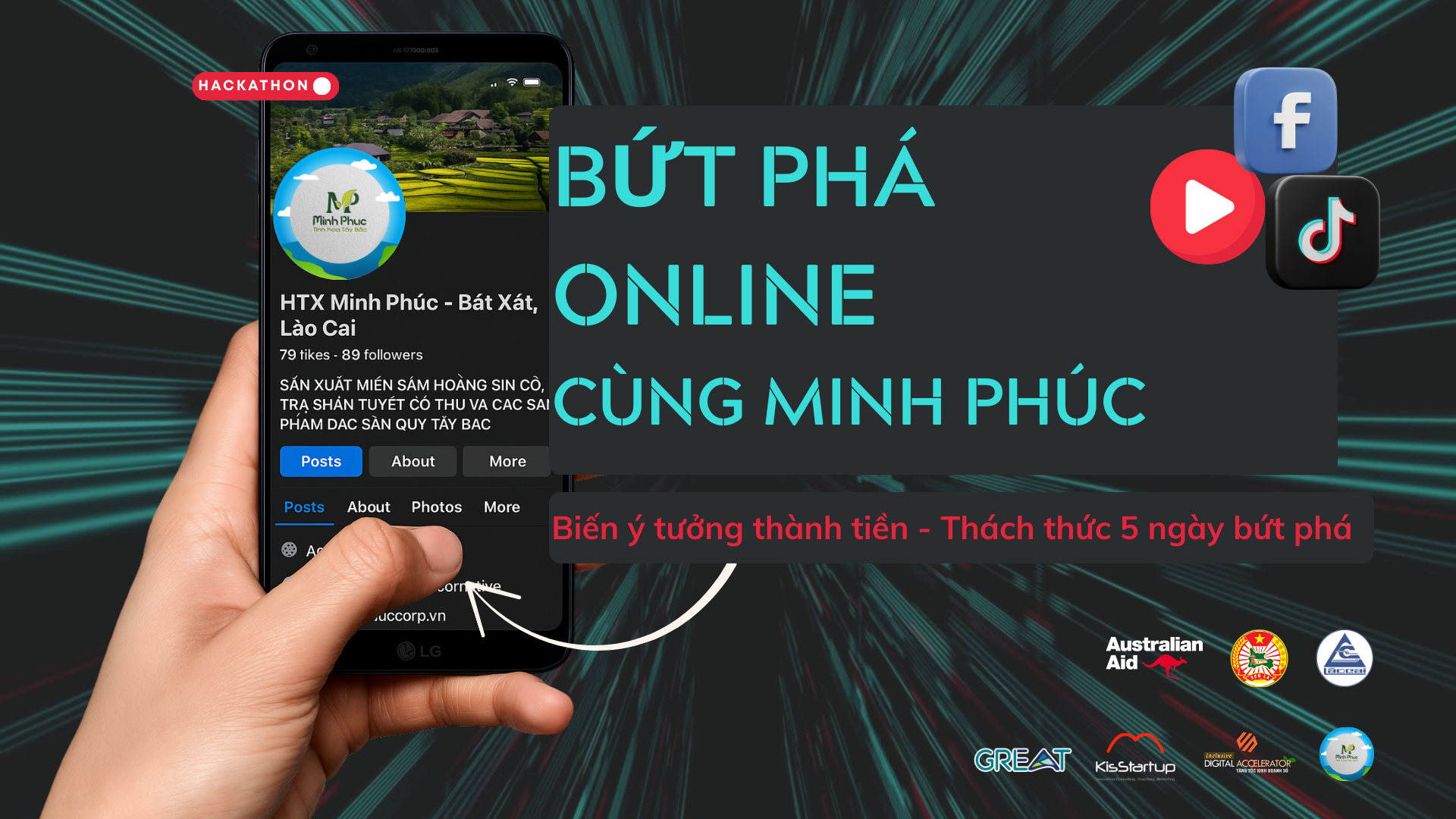 HACKATHON Bứt Phá Online Cùng Minh Phúc