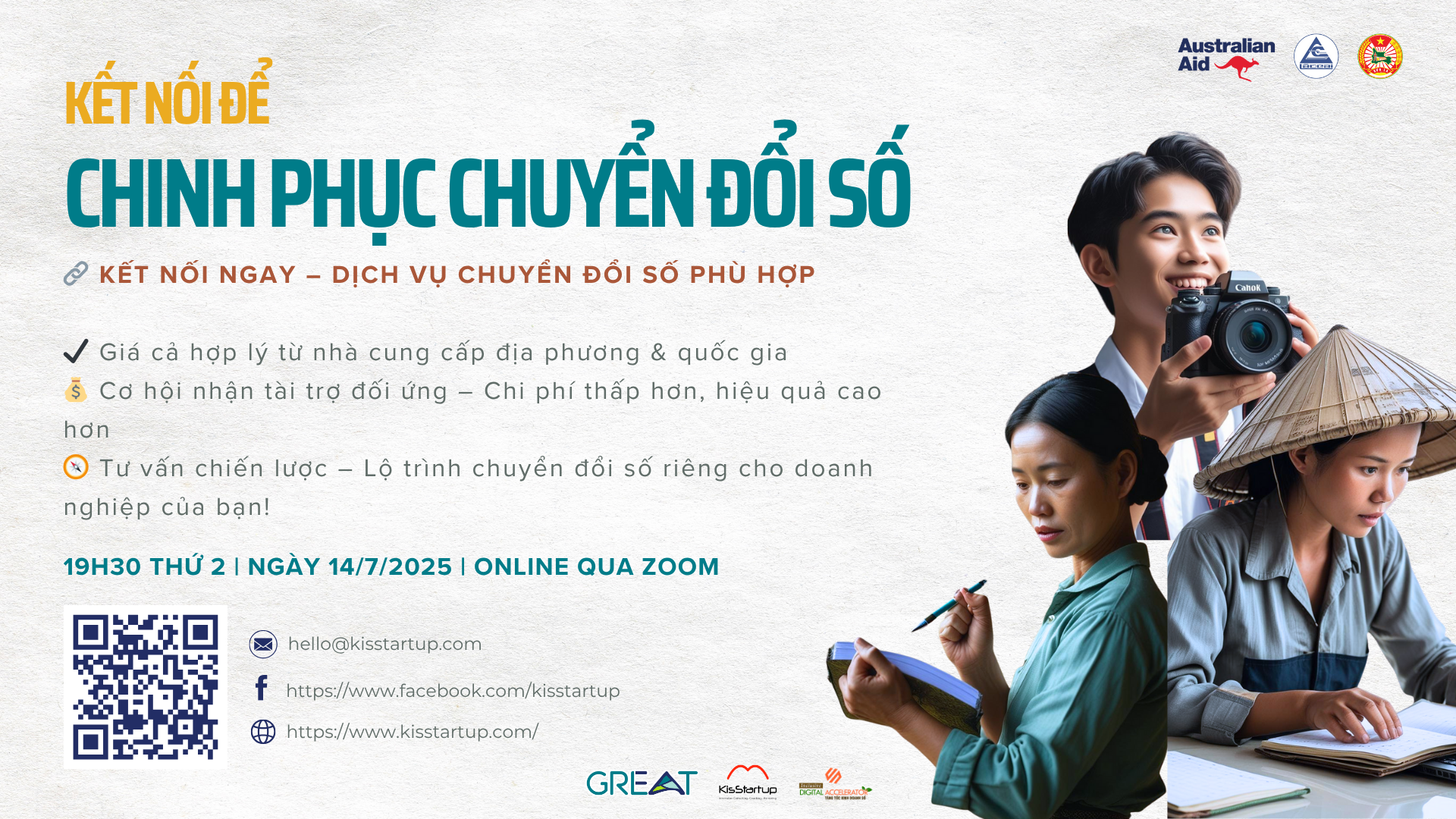 Chương trình kết nối để chính phục chuyển đổi số