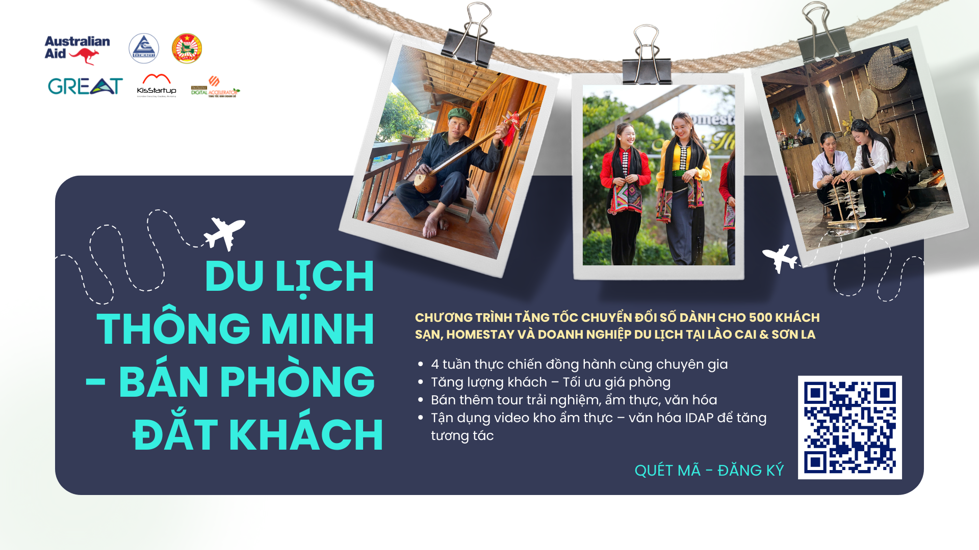 Du lịch thông minh – Bán phòng đắt khách