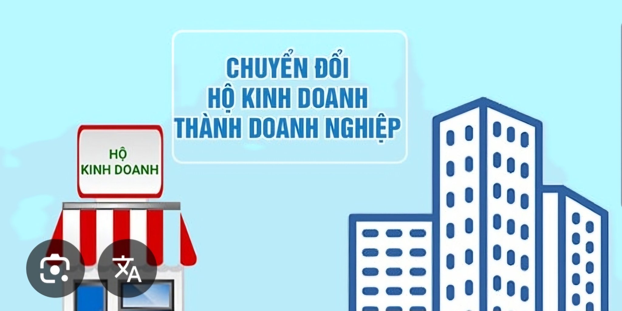 “Chuyển đổi hộ kinh doanh thành doanh nghiệp”