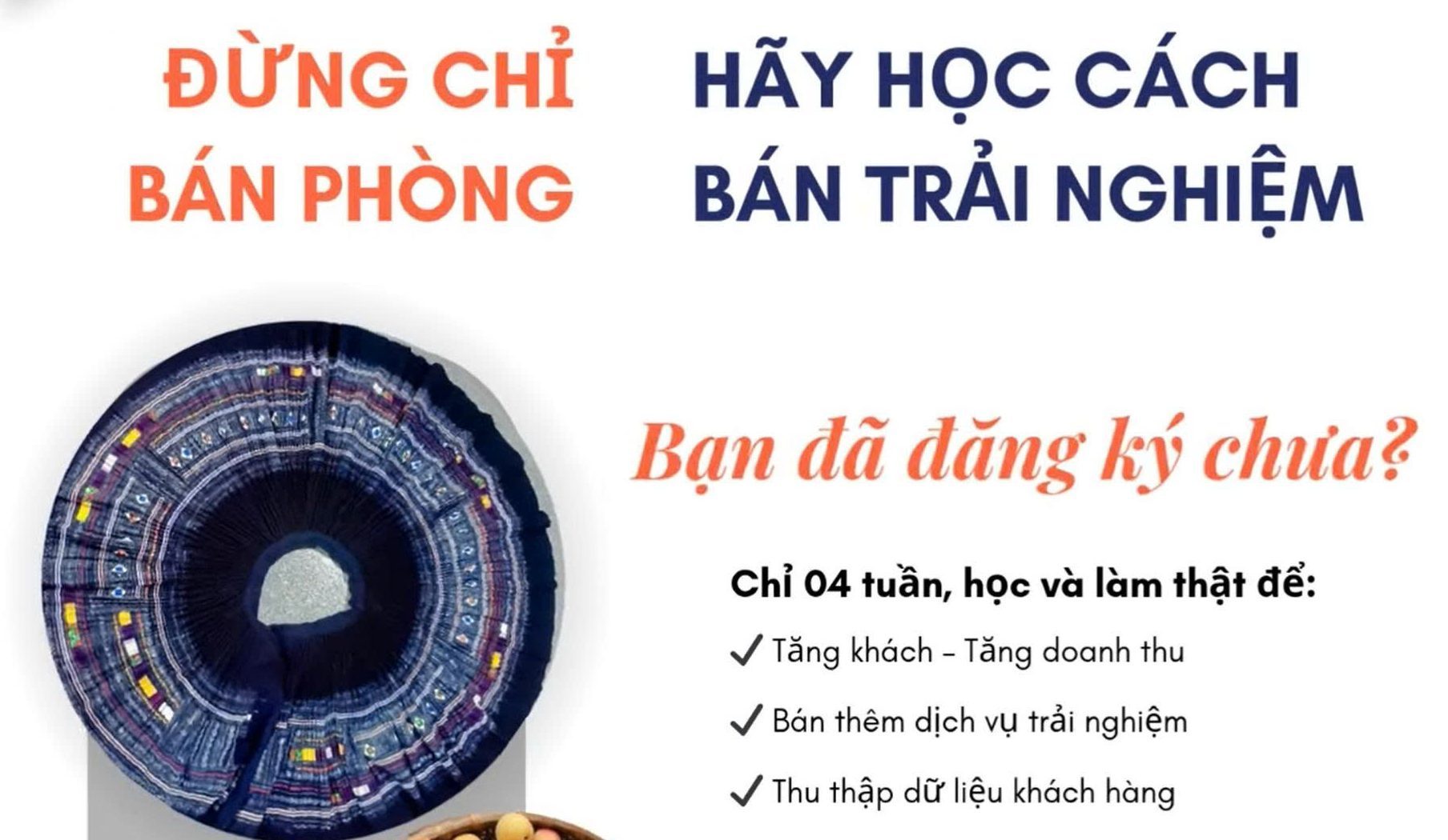 Đừng chỉ bán phòng – Hãy học cách bán Trải Nghiệm !!!