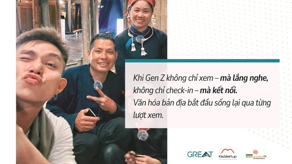Gen Z – thế hệ số kết nối đồng điệu với trái tim và văn hóa bản địa