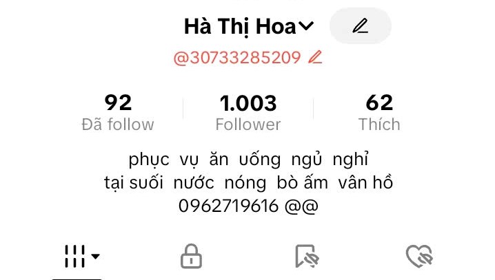 Chỉ hai dòng chữ trên Bio Tiktok nhưng lại là bài học quý giá của quán ăn Hà Hoa