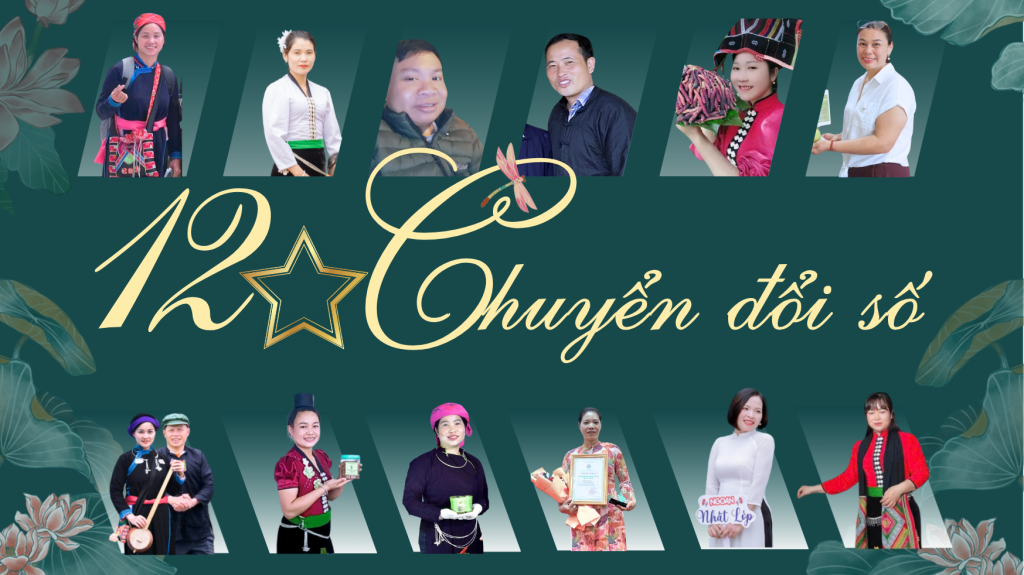 12 ngôi sao thắp sáng hành trình chuyển đổi số vùng cao