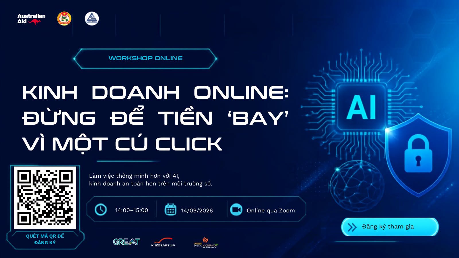 AI hỗ trợ sản xuất kinh doanh & An toàn, An ninh mạng