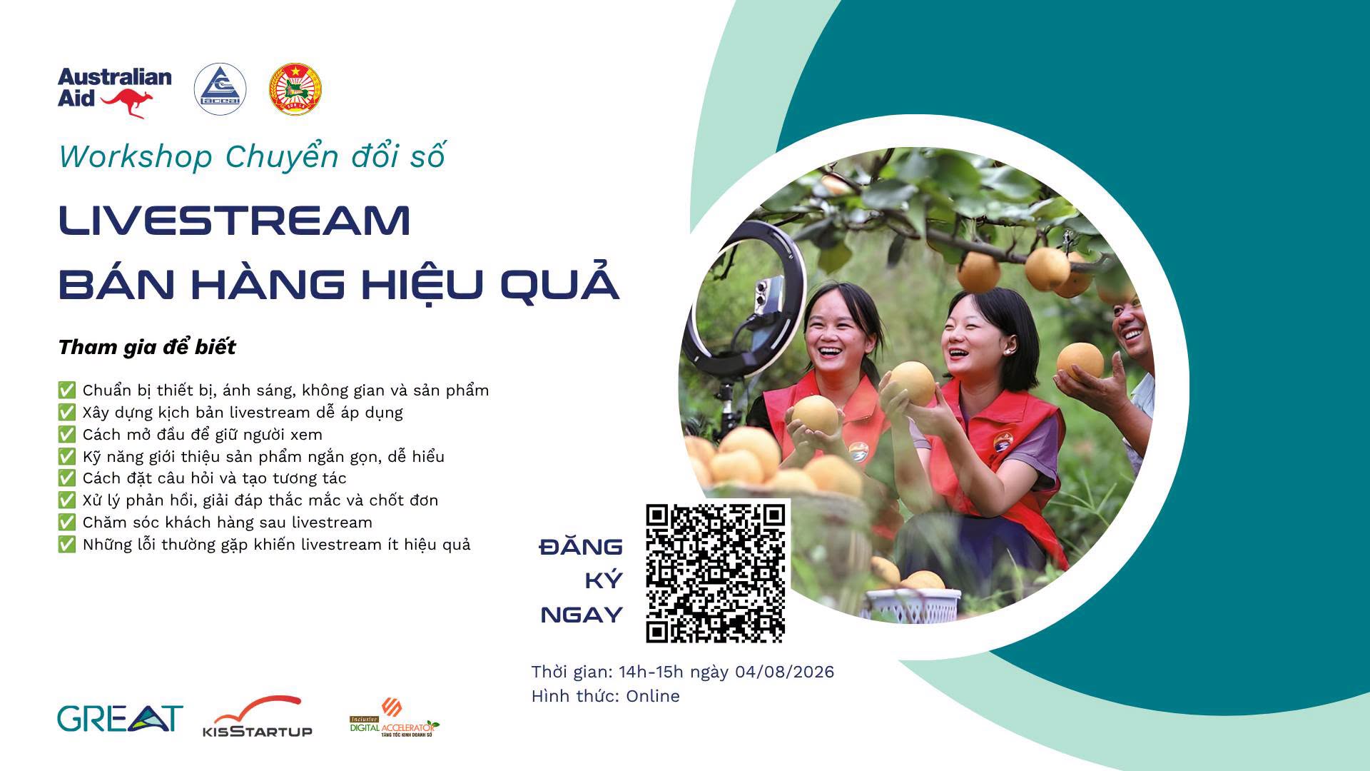 LIVESTREAM bán hàng hiệu quả