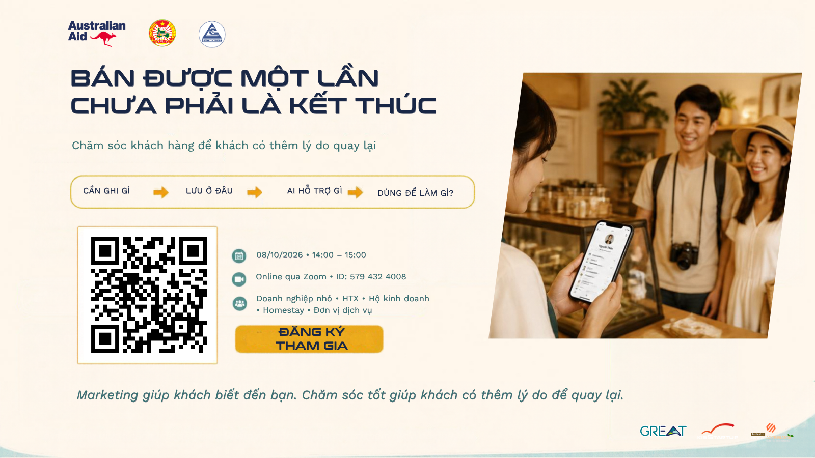 Bán được một lần chưa phải là kết thúc