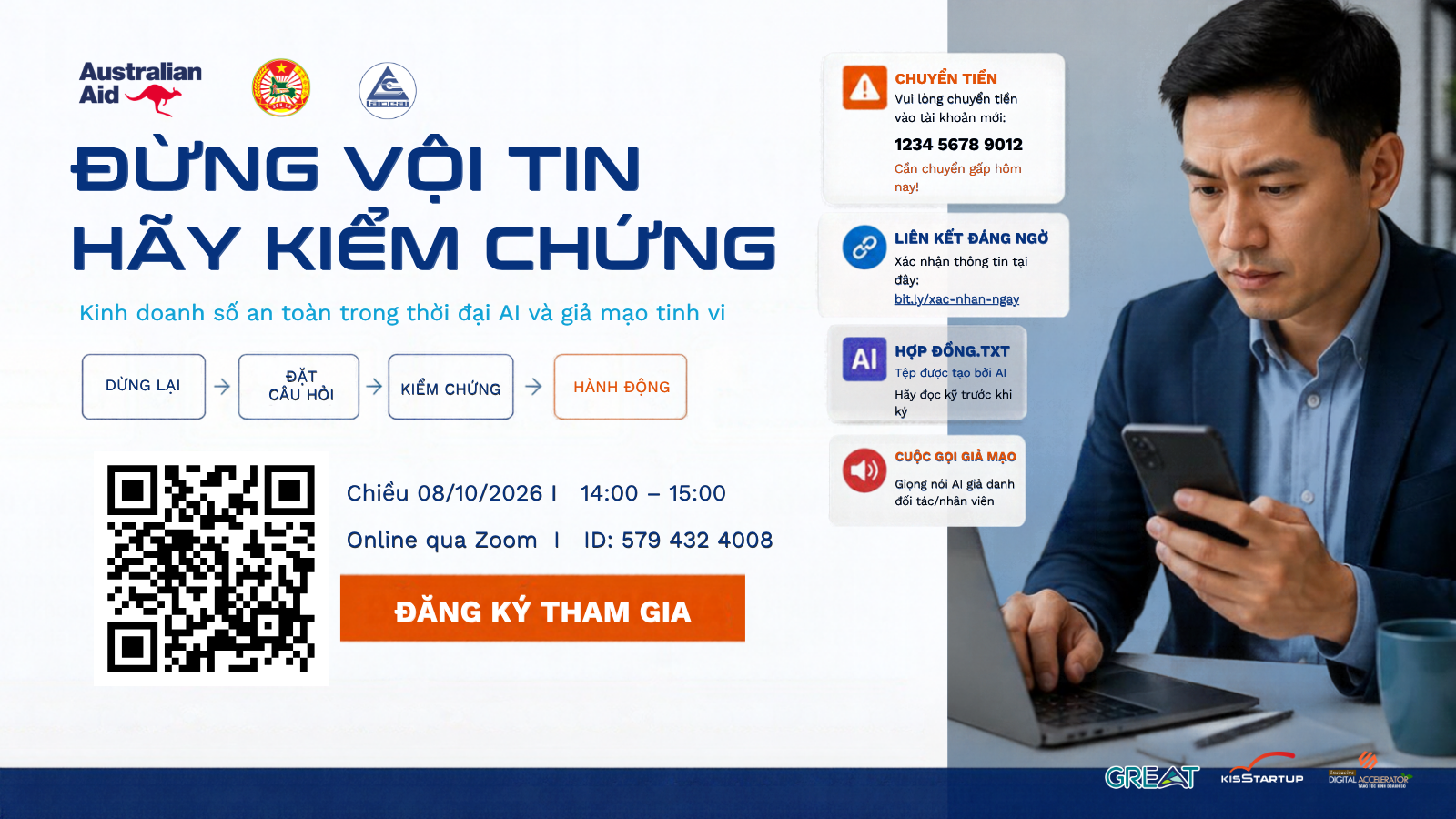 Đừng vội tin, hãy kiểm chứng